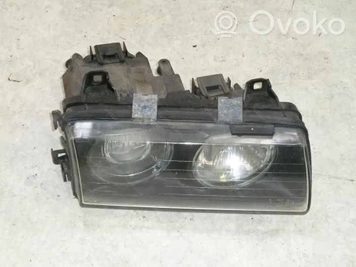 BMW 3 E36 Lot de 2 lampes frontales / phare 63121393272