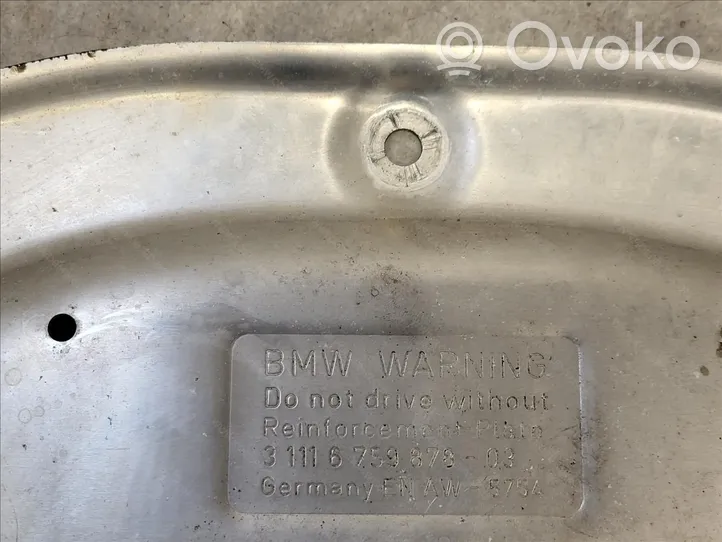 BMW 6 E63 E64 Engine splash shield/under tray 31116759878