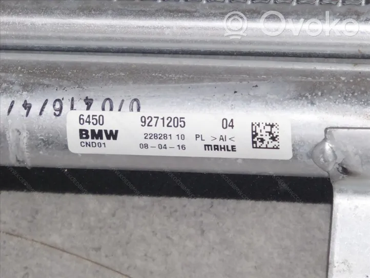 BMW X1 F48 F49 Oro kondicionieriaus radiatorius aušinimo 64509271205