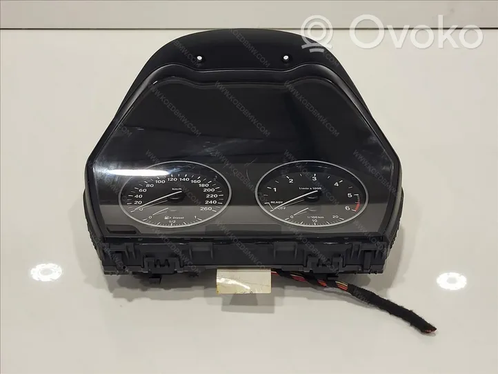 BMW 2 F46 Compteur de vitesse tableau de bord 62108794208