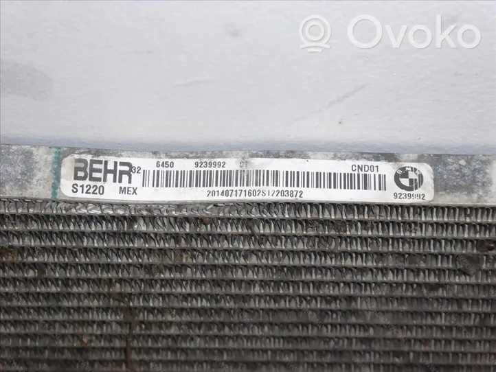 BMW X5 F15 Radiateur condenseur de climatisation 64509239992