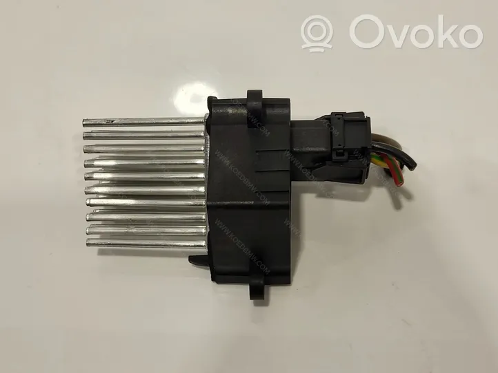 BMW X5 E53 Résistance moteur de ventilateur de chauffage 64116923204