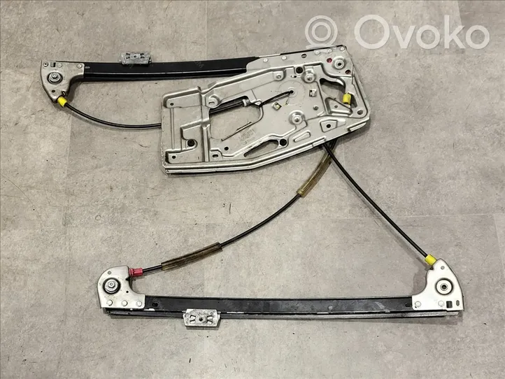 BMW 5 E39 Mechanizm podnoszenia szyby przedniej bez silnika 51338252394