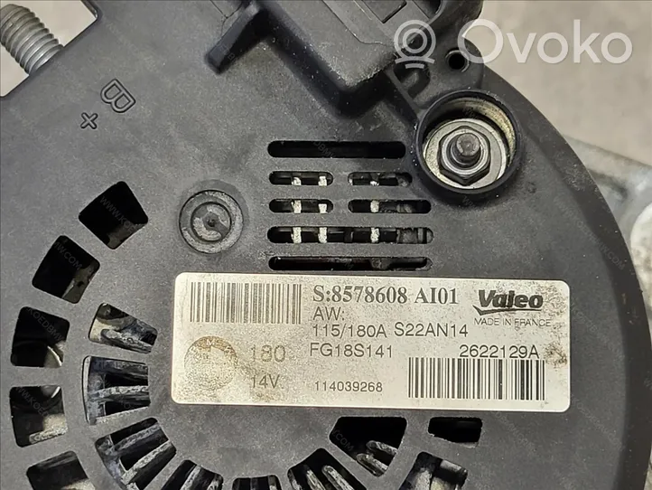 BMW 3 F30 F35 F31 Alternator 12318578608