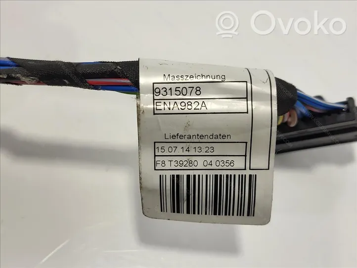 BMW X3 F25 Front door wiring loom 61129315080