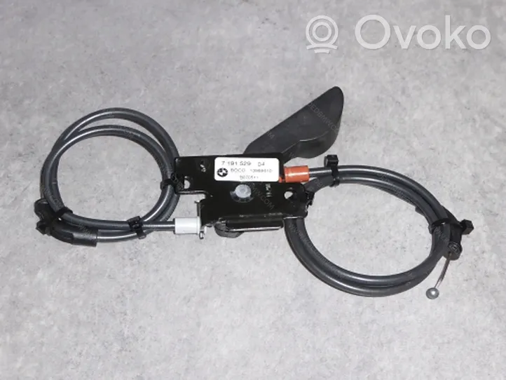 BMW Z4 E89 Engine bonnet/hood lock release cable 51237191529