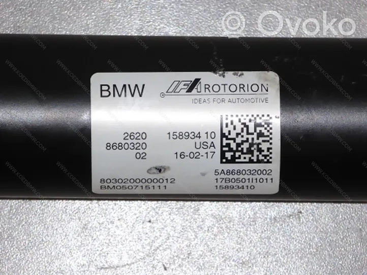 BMW X3 G01 Wał napędowy / Komplet 26108680320