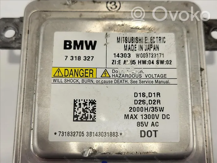 BMW 1 F20 F21 Modulo di zavorra faro Xenon 63117318327