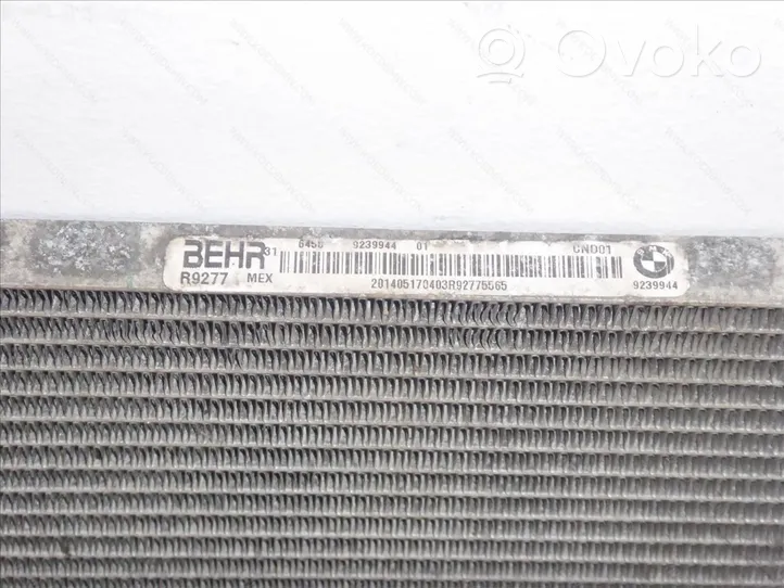 BMW X5 F15 Oro kondicionieriaus radiatorius aušinimo 64509239944