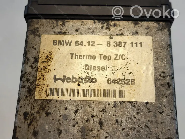 BMW 5 E39 Pre riscaldatore ausiliario (Webasto) 64126918455