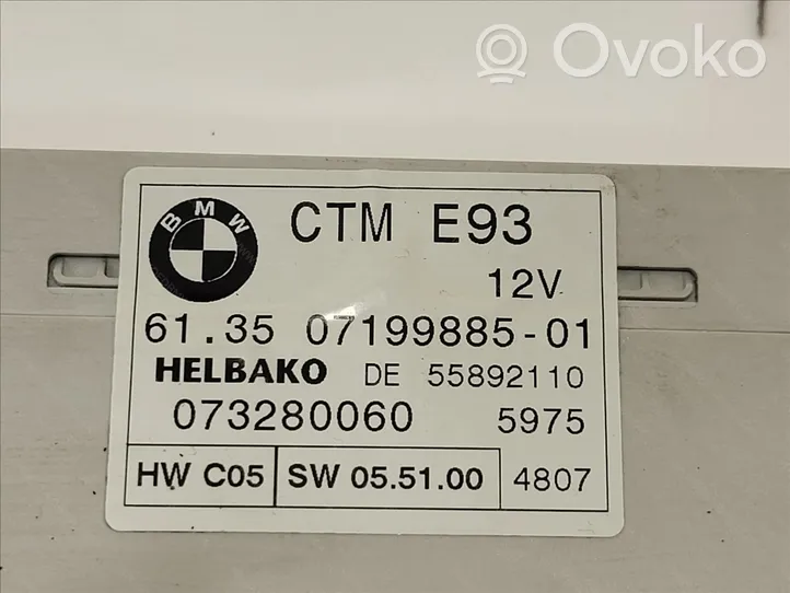 BMW 3 E92 E93 Kita rėlė 61359281722