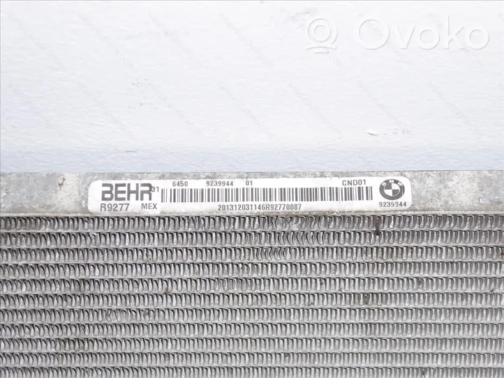 BMW X6 F16 A/C cooling radiator (condenser) 64509239944