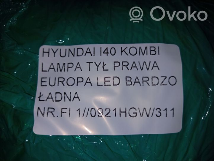 Hyundai i40 Galinis žibintas kėbule 924023Z0