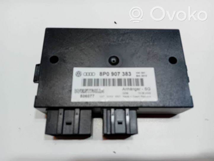 Audi A3 S3 8P Module de contrôle crochet de remorque 8P0907383