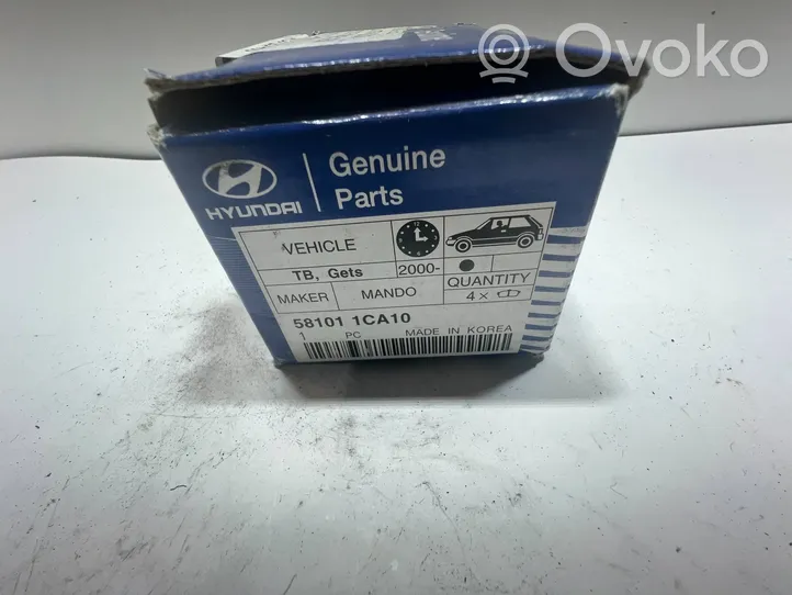 Hyundai Getz Plaquettes de frein avant 581011CA10