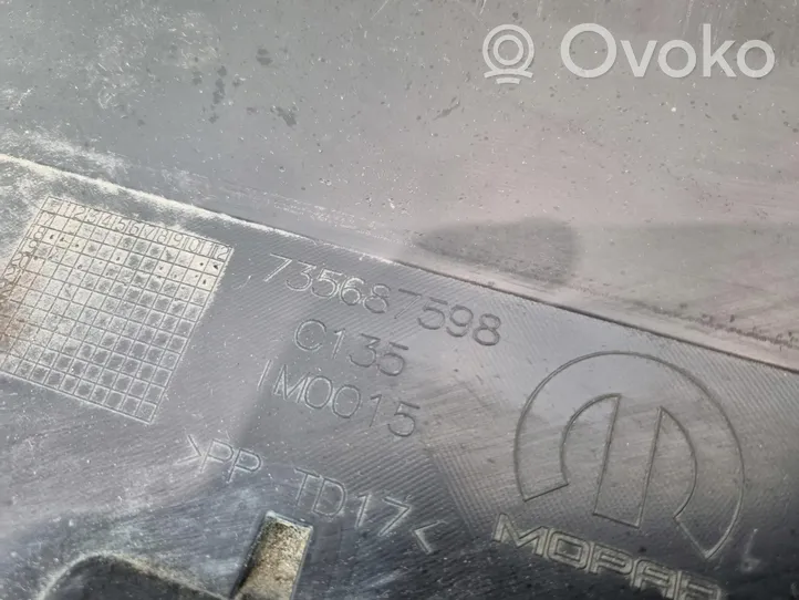 Fiat 500X Modanatura separatore del paraurti anteriore 735687598