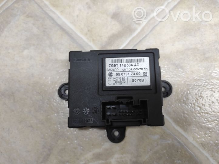 Ford Mondeo MK IV Durų elektronikos valdymo blokas 7G9T14B534