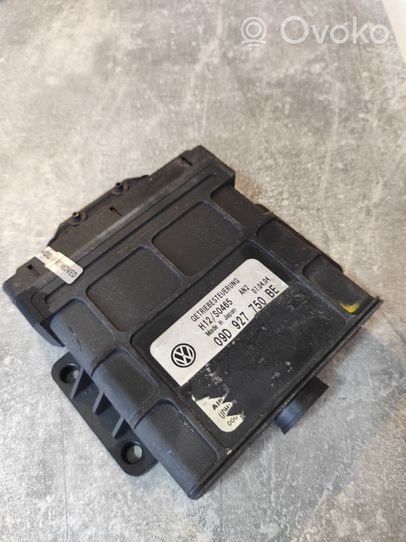 Volkswagen Touareg I Gearbox control unit/module 09D927750BE