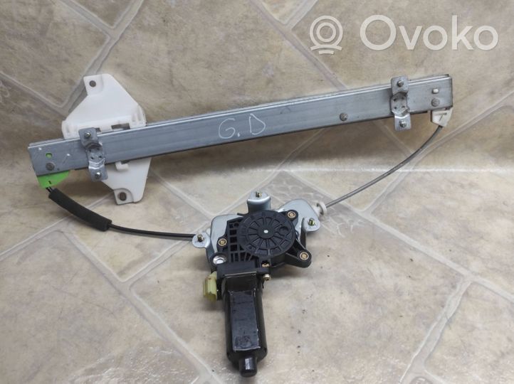 Hyundai Sonata Rear door window regulator with motor 