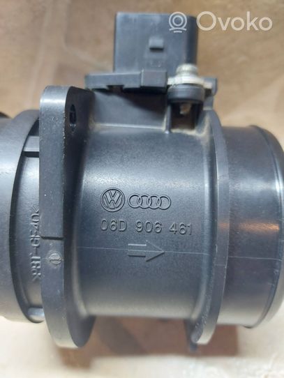 Audi A6 S6 C6 4F Mass air flow meter 06D906461