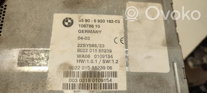 BMW X5 E53 Navigācijas (GPS) vadības bloks 6920182