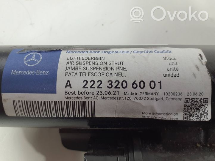 Mercedes-Benz S W222 Compressore/pompa sospensioni pneumatiche A2223206001