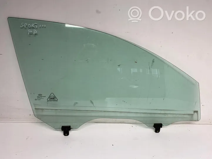KIA Sportage priekšējo durvju stikls (četrdurvju mašīnai) szyba
