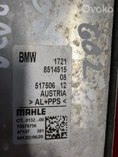 BMW X4 G02 Vaihteistoöljyn jäähdytin 8514515