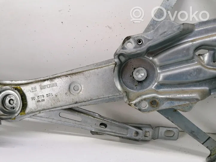 Opel Zafira A Mécanisme de lève-vitre avec moteur 90579571