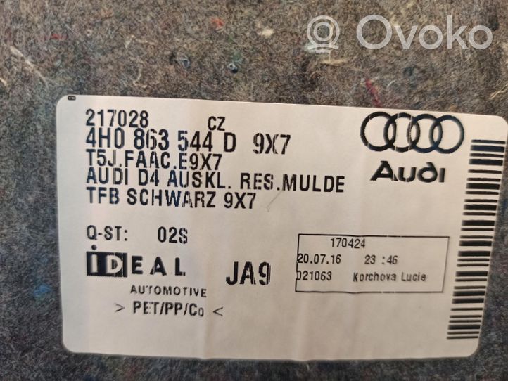 Audi A8 S8 D4 4H Etulattiamatto 4H0863544D