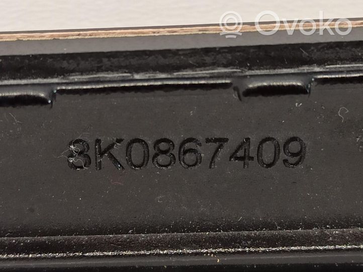 Audi A4 S4 B8 8K Front door trim (molding) 8K0867409J