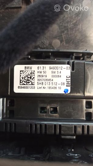 BMW 3 G20 G21 Unité de contrôle climatique 9493012 6806816
