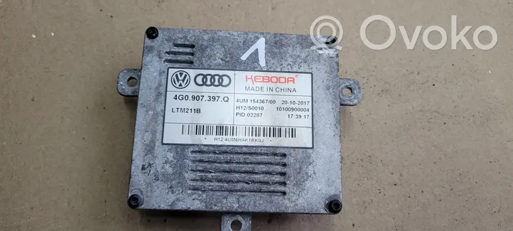 Audi A6 S6 C7 4G Modulo di controllo ballast LED 4G0907397Q