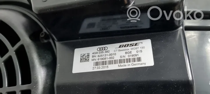 Audi A7 S7 4G Subwoofer-bassokaiutin 4G8035382