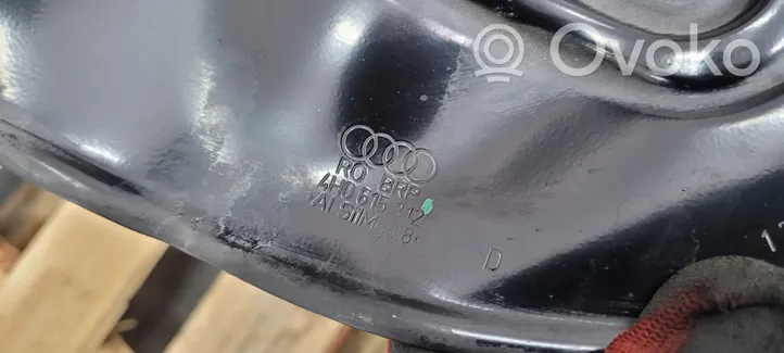 Audi A6 S6 C7 4G Plaque de protection anti-poussière du disque de frein avant 4H0615312D