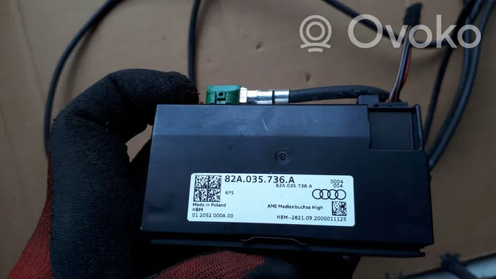 Audi A3 8Y Connettore plug in USB 82A035736A