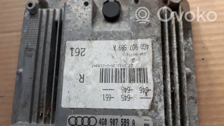 Audi A6 S6 C7 4G Calculateur moteur ECU 4G0907589A