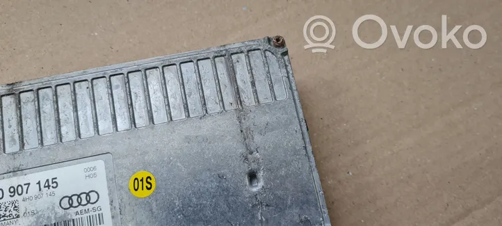 Audi A7 S7 4G Piekares vadības bloks 4H0907145