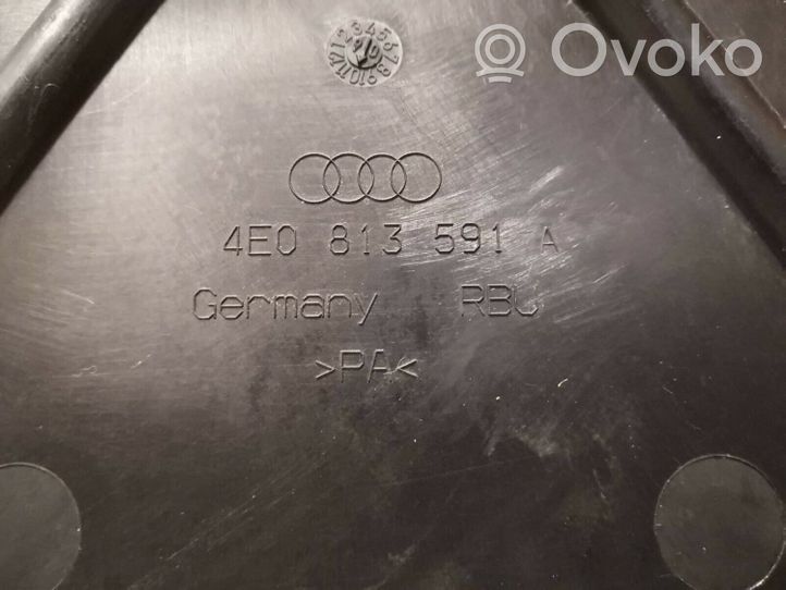 Audi A8 S8 D3 4E Autres éléments garniture de coffre 4E0813591A