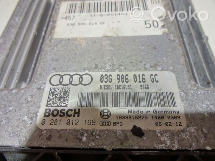 Audi A6 S6 C6 4F Calculateur moteur ECU 03G906016GC