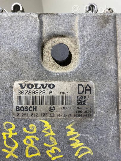 Volvo XC70 Sterownik / Moduł ECU 30729826A