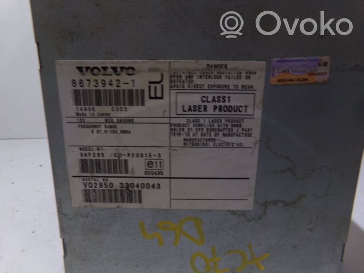 Volvo XC70 Navigaatioyksikkö CD/DVD-soitin 8673942