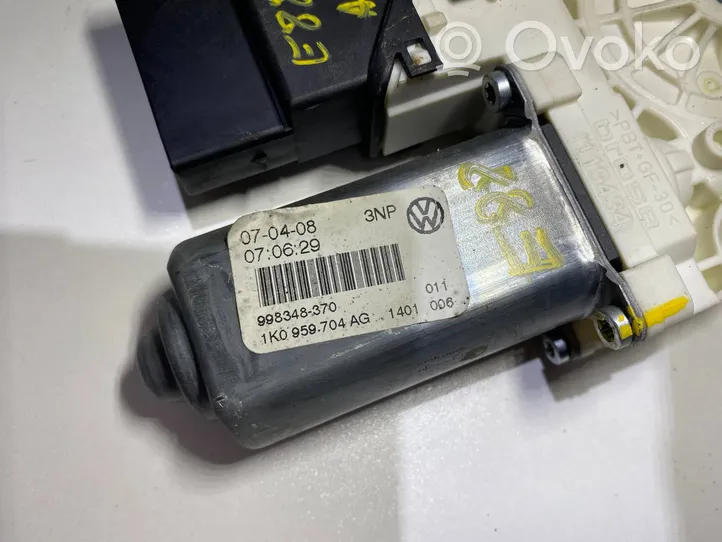 Volkswagen Golf V Elektryczny podnośnik szyby drzwi tylnych 1K0959704AG