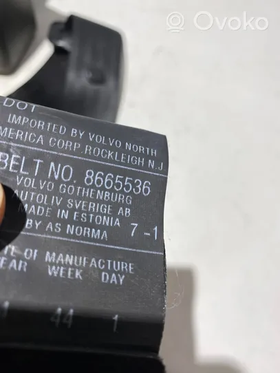 Volvo V50 Ceinture de sécurité arrière 8665536