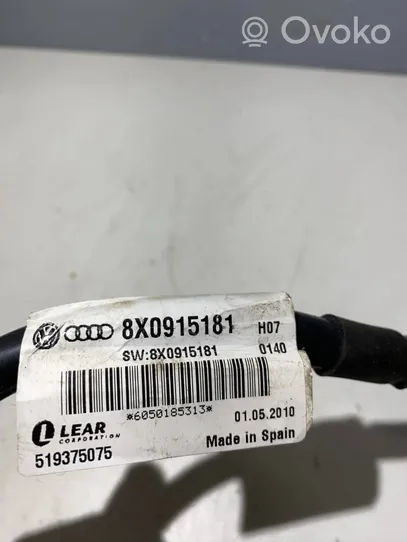 Audi A5 Sportback 8TA Cavo negativo messa a terra (batteria) 8X0915181