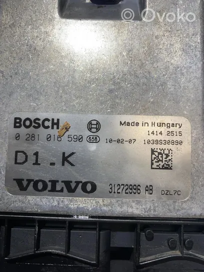 Volvo C30 Moottorin ohjainlaite/moduuli 31272996AB