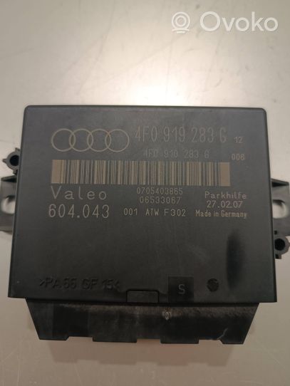 Audi Q7 4L Pysäköintitutkan (PCD) ohjainlaite/moduuli 4F0919283G