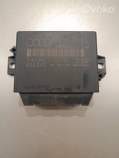 Audi Q7 4L Centralina/modulo sensori di parcheggio PDC 4F0919283G