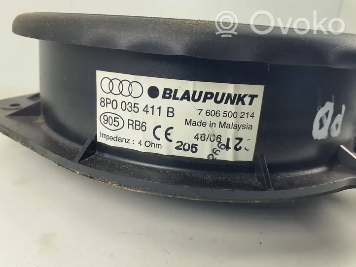 Audi A3 S3 8P Garsiakalbis (-iai) priekinėse duryse 8P0035411B