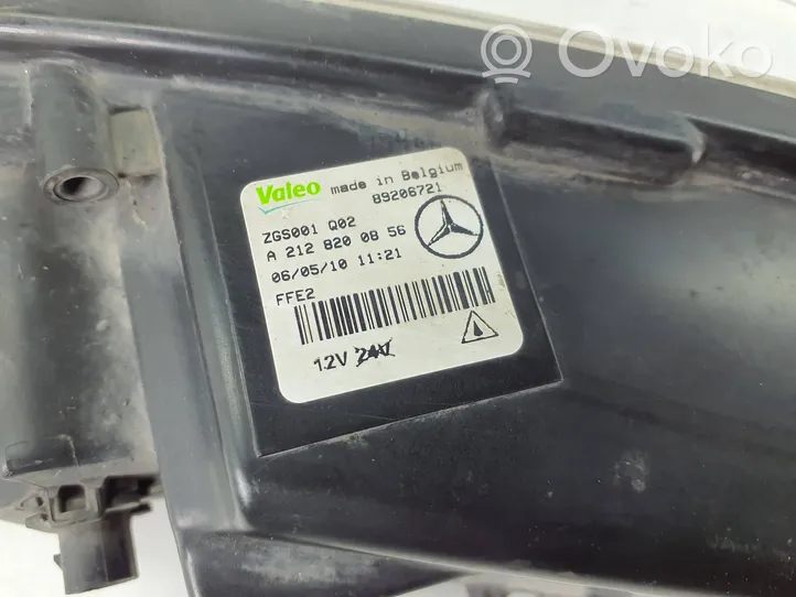 Mercedes-Benz E W212 Mascherina/griglia fendinebbia anteriore A2128200856